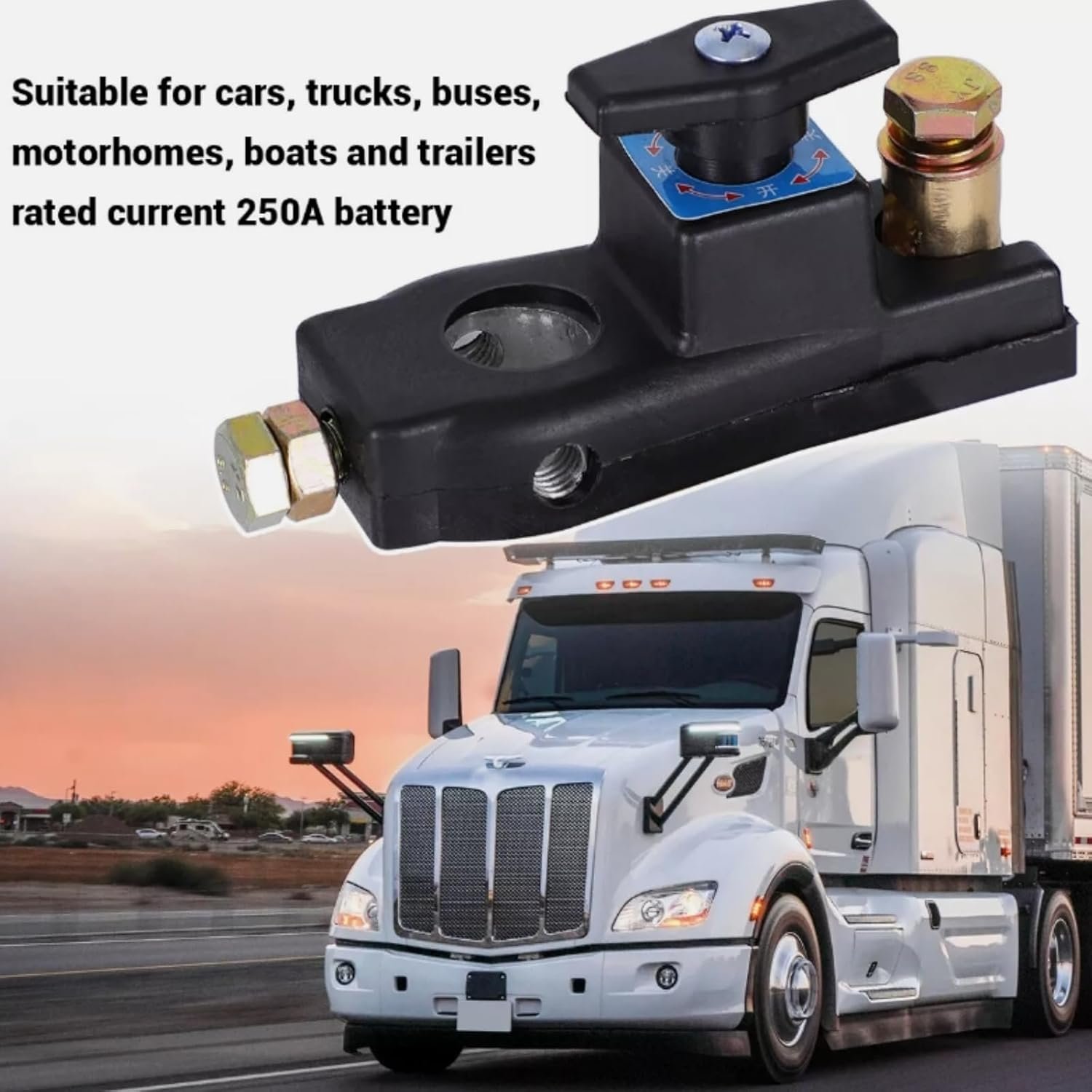 Suitable for cars trucks buses and boats